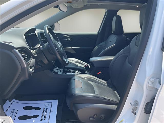 used 2021 Jeep Cherokee car, priced at $23,499