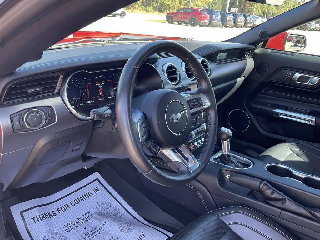 used 2021 Ford Mustang car, priced at $27,990