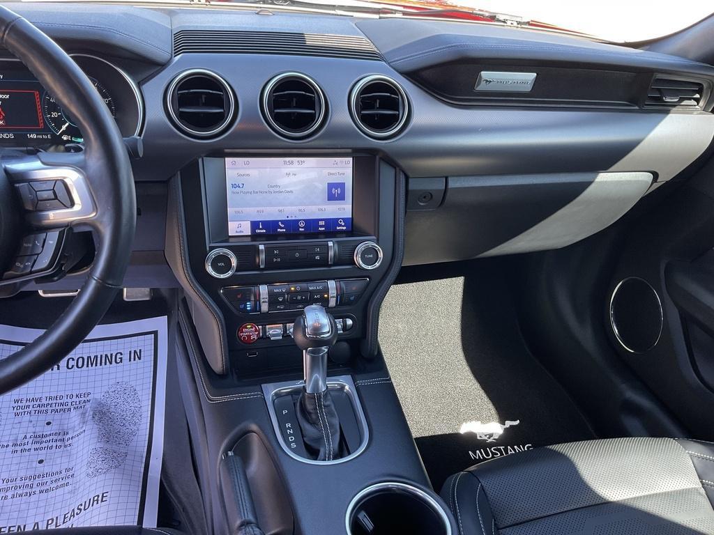 used 2021 Ford Mustang car, priced at $27,990