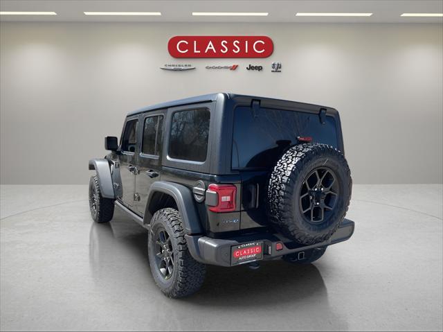 new 2025 Jeep Wrangler 4xe car, priced at $62,410