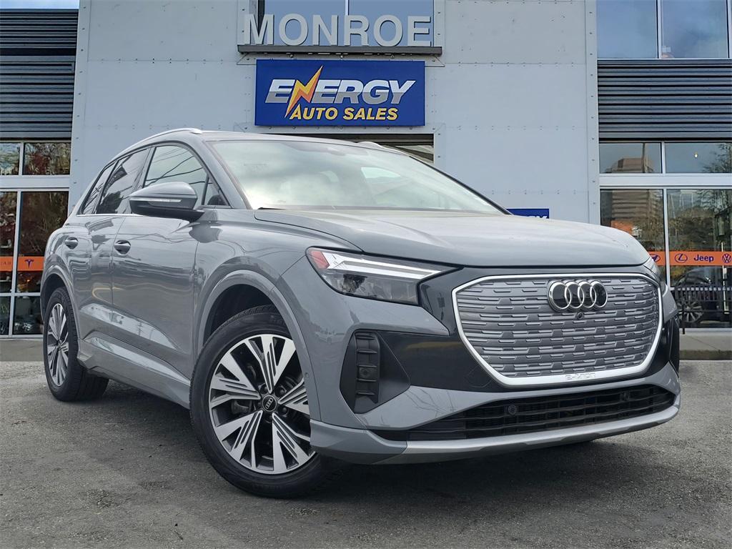 used 2023 Audi Q4 e-tron car, priced at $27,950