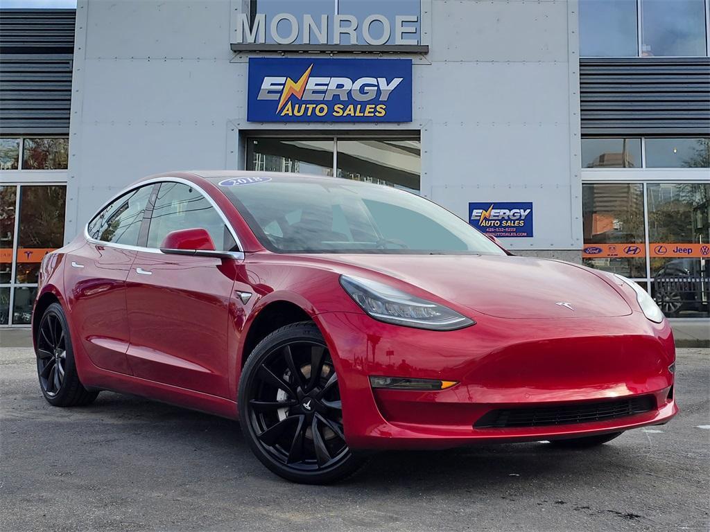used 2018 Tesla Model 3 car, priced at $17,980