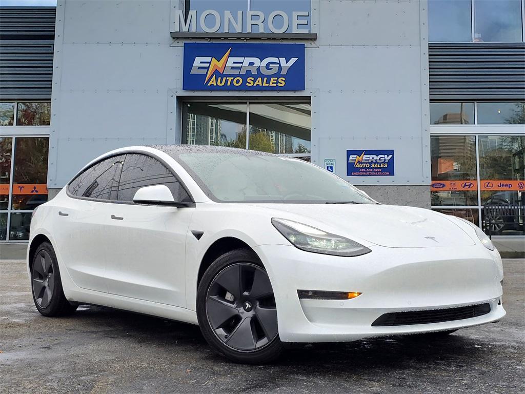 used 2022 Tesla Model 3 car, priced at $21,980