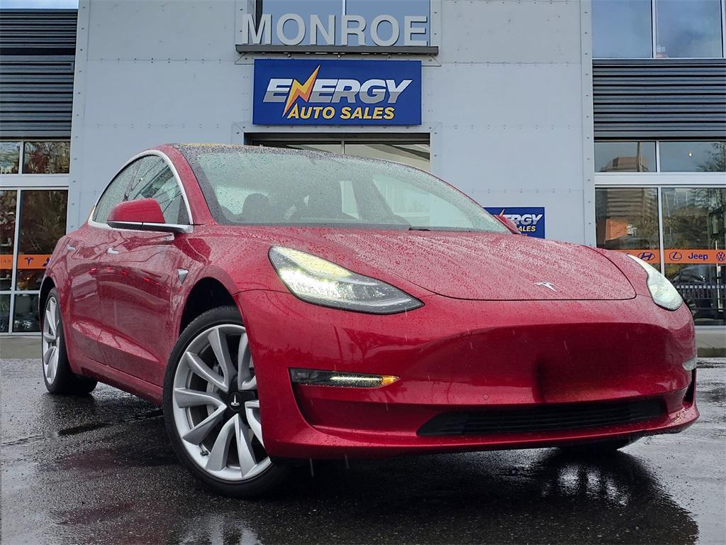 used 2018 Tesla Model 3 car, priced at $20,980