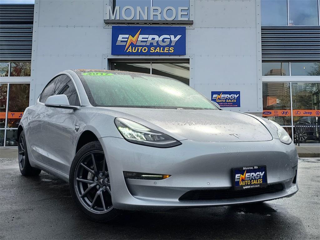 used 2017 Tesla Model 3 car, priced at $17,980