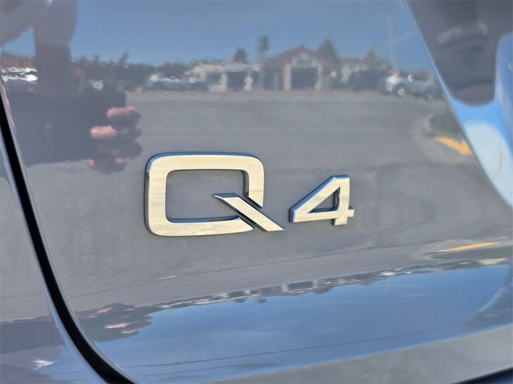 used 2024 Audi Q4 e-tron car, priced at $37,980