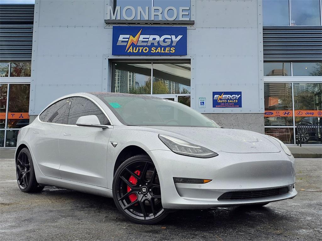 used 2018 Tesla Model 3 car, priced at $18,980