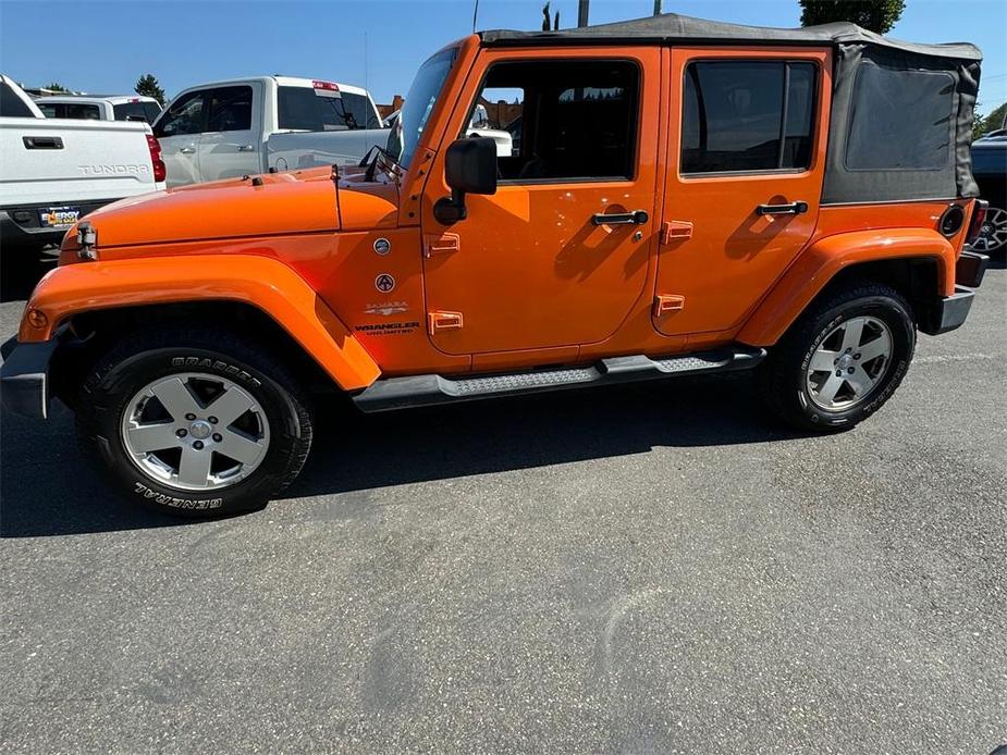 used 2012 Jeep Wrangler Unlimited car, priced at $17,490