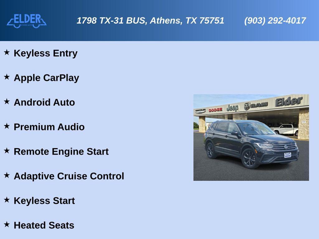 used 2024 Volkswagen Tiguan car, priced at $24,795