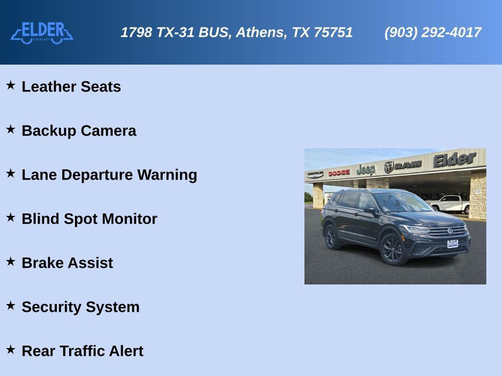 used 2024 Volkswagen Tiguan car, priced at $24,795