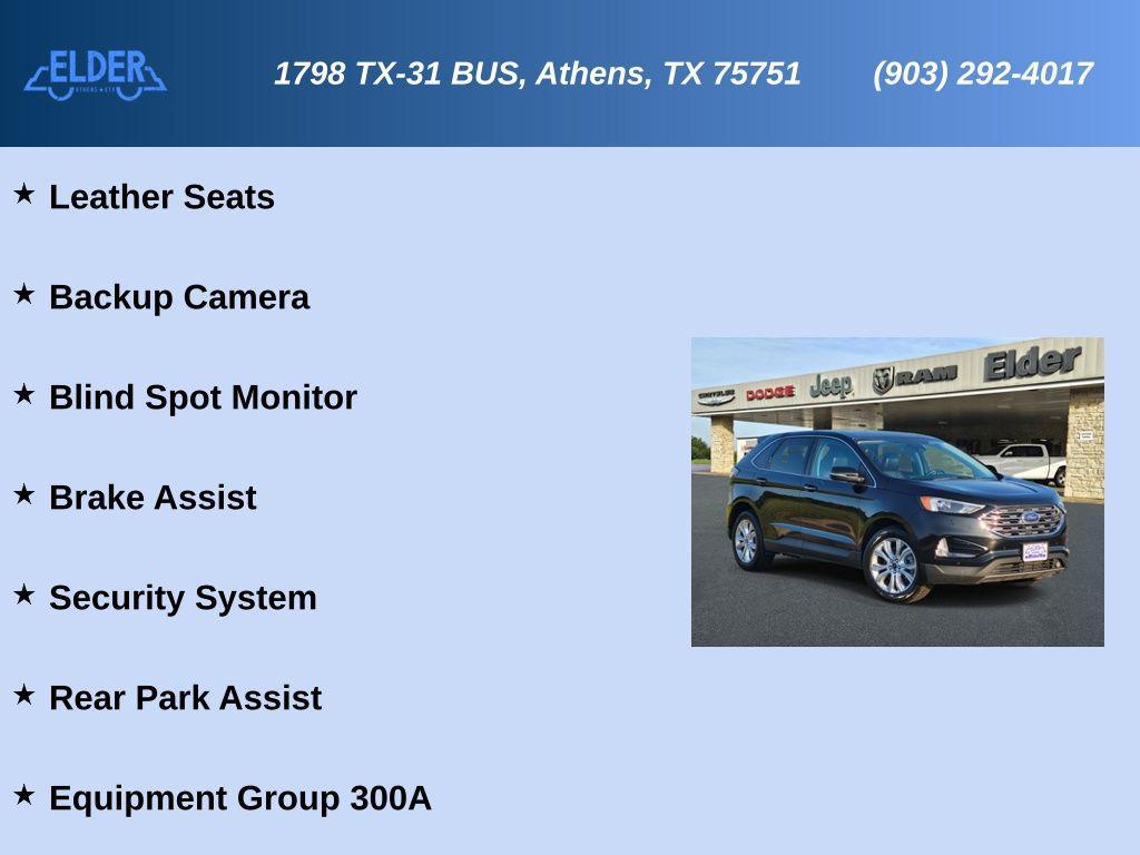 used 2022 Ford Edge car, priced at $22,995