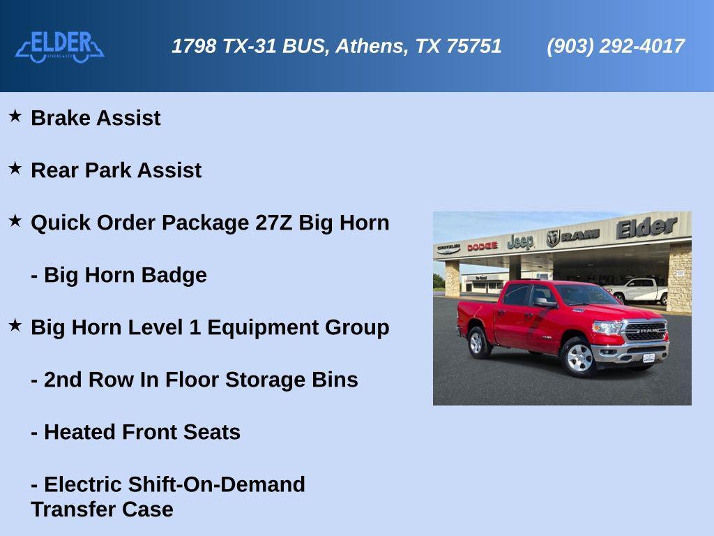 used 2023 Ram 1500 car, priced at $39,995
