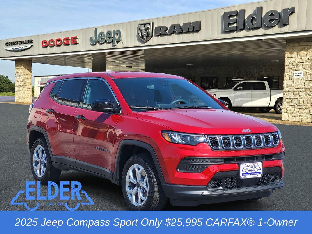 used 2025 Jeep Compass car, priced at $25,995