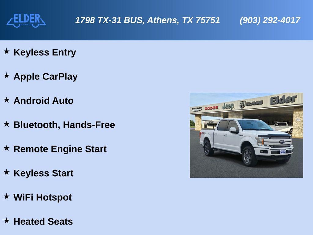 used 2020 Ford F-150 car, priced at $30,795