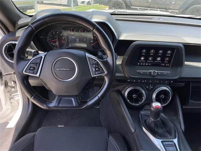 used 2021 Chevrolet Camaro car, priced at $33,486