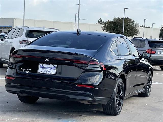used 2024 Honda Accord car, priced at $24,885