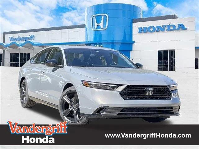 new 2025 Honda Accord Hybrid car, priced at $36,980