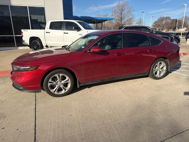 used 2024 Honda Accord car, priced at $25,421