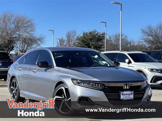 used 2021 Honda Accord car, priced at $25,995