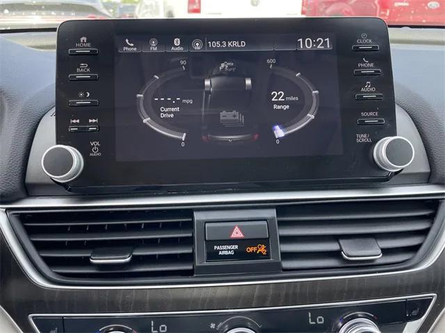 used 2021 Honda Accord Hybrid car, priced at $27,926