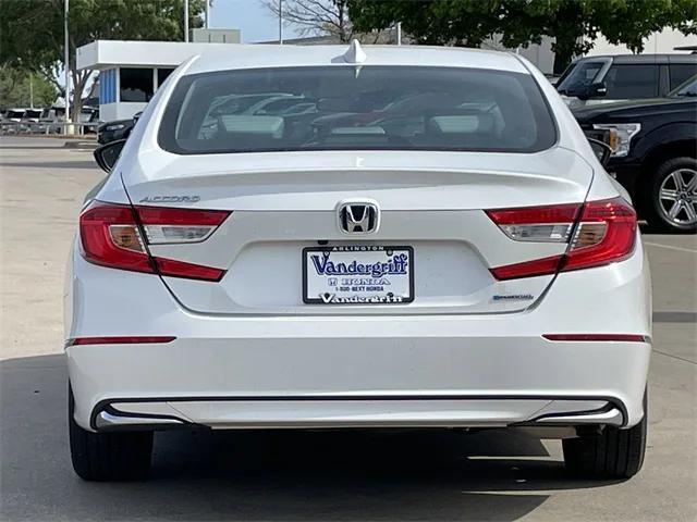 used 2021 Honda Accord Hybrid car, priced at $27,926