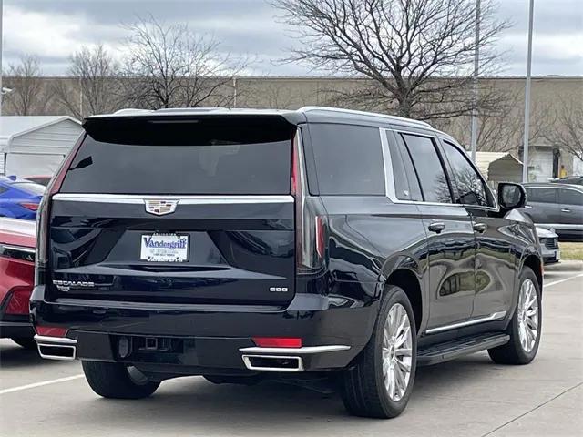 used 2023 Cadillac Escalade ESV car, priced at $68,644