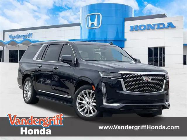 used 2023 Cadillac Escalade ESV car, priced at $68,644