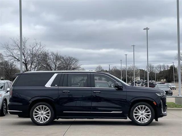 used 2023 Cadillac Escalade ESV car, priced at $68,644