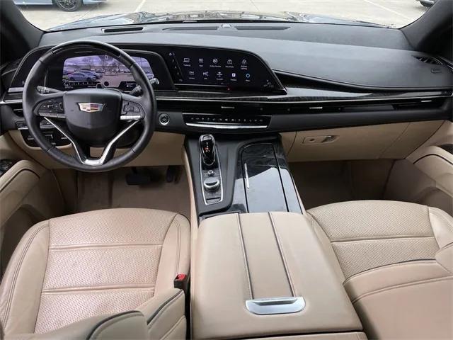 used 2023 Cadillac Escalade ESV car, priced at $68,644