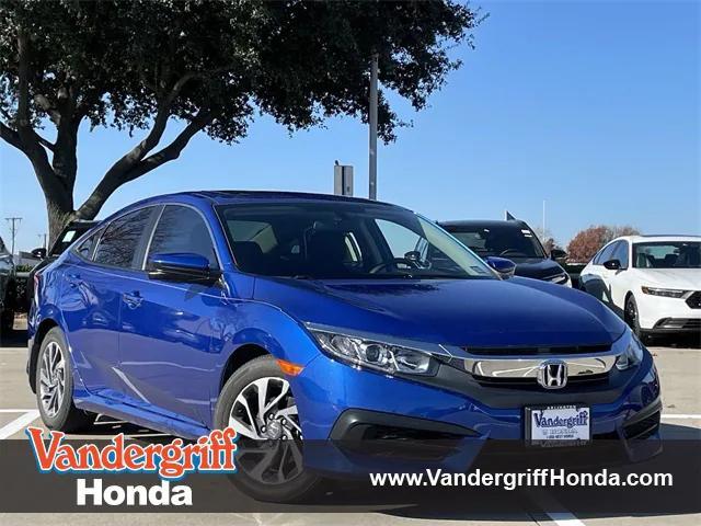 used 2018 Honda Civic car, priced at $22,422