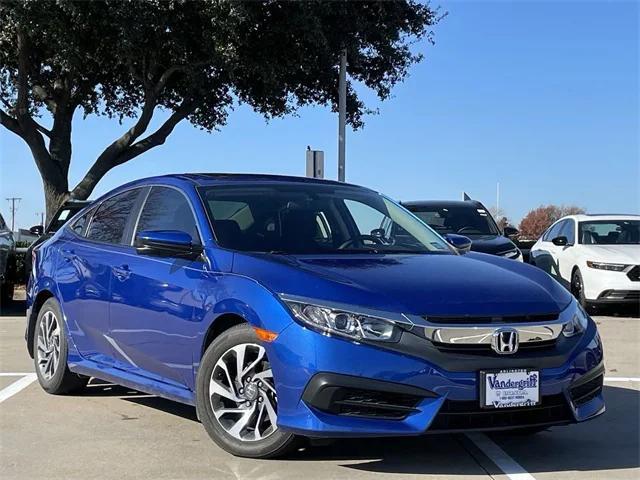 used 2018 Honda Civic car, priced at $22,422