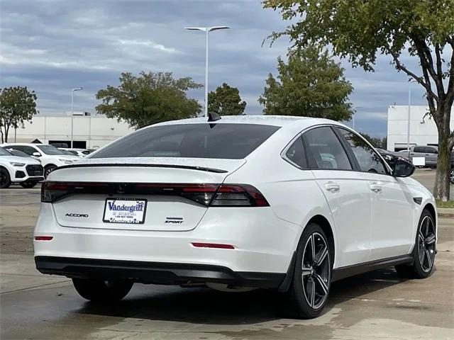 used 2025 Honda Accord Hybrid car, priced at $31,997