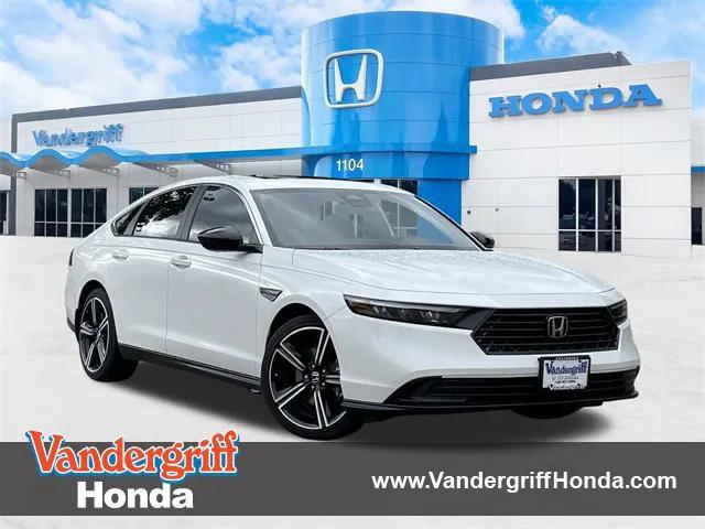 used 2025 Honda Accord Hybrid car, priced at $31,997