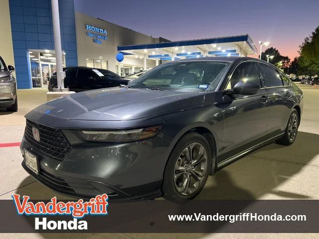 used 2023 Honda Accord car, priced at $25,721