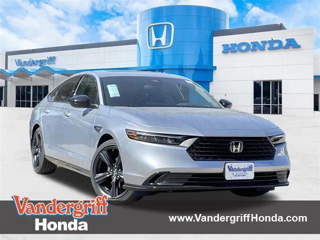 new 2025 Honda Accord Hybrid car, priced at $36,470