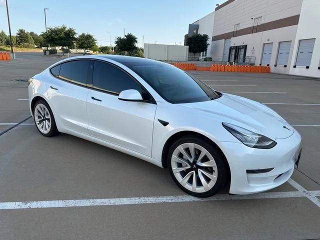 used 2021 Tesla Model 3 car, priced at $24,137