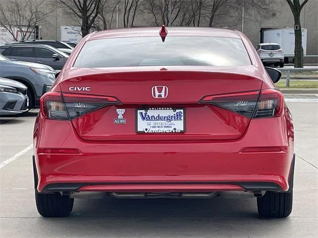 used 2024 Honda Civic car, priced at $25,399