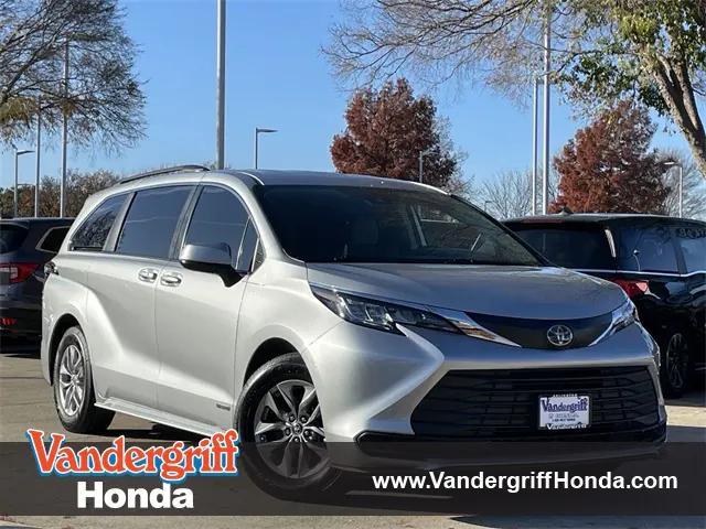 used 2021 Toyota Sienna car, priced at $32,329