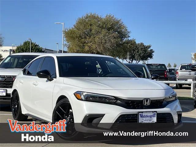 used 2022 Honda Civic car, priced at $24,580