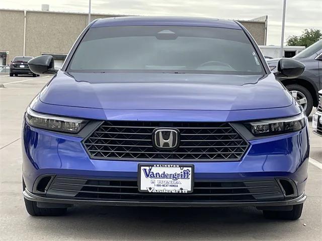 used 2023 Honda Accord Hybrid car, priced at $28,967
