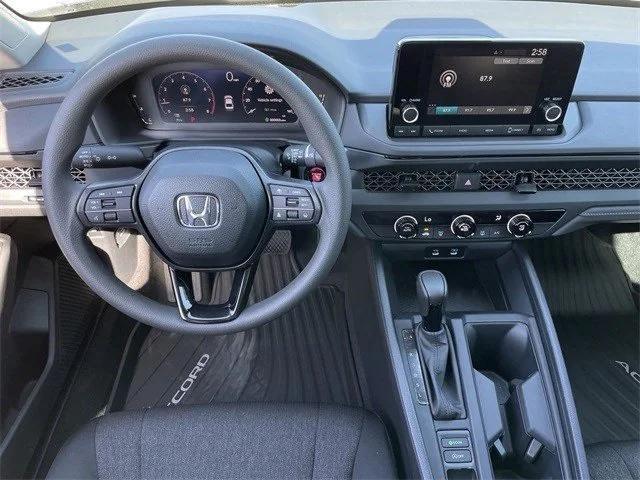 new 2025 Honda Accord car, priced at $29,445