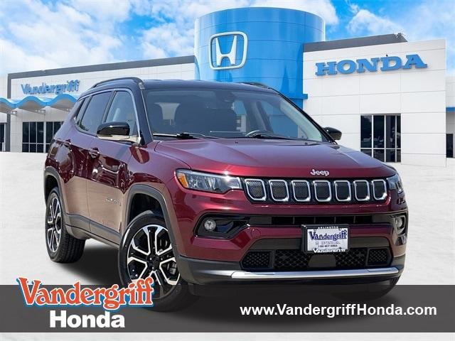 used 2022 Jeep Compass car, priced at $24,989