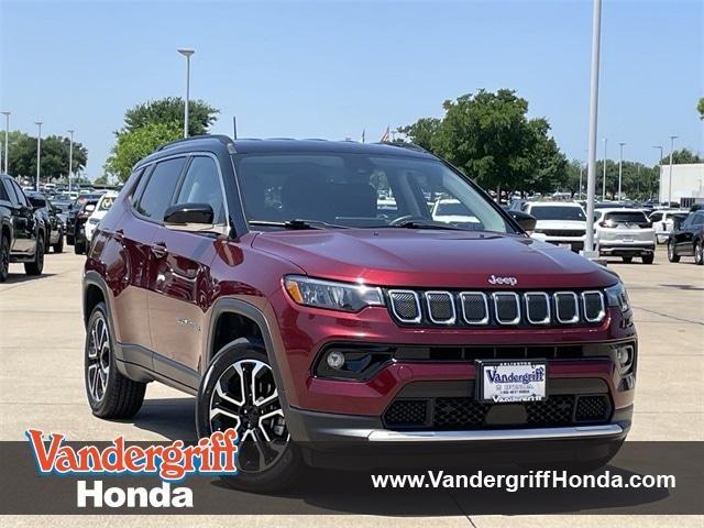 used 2022 Jeep Compass car, priced at $24,394