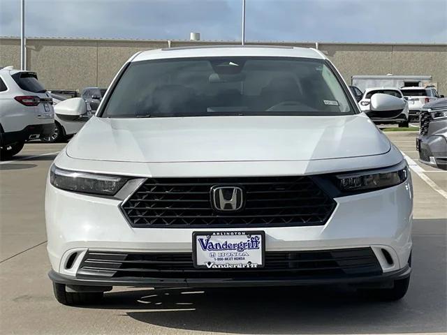 used 2024 Honda Accord car, priced at $27,989