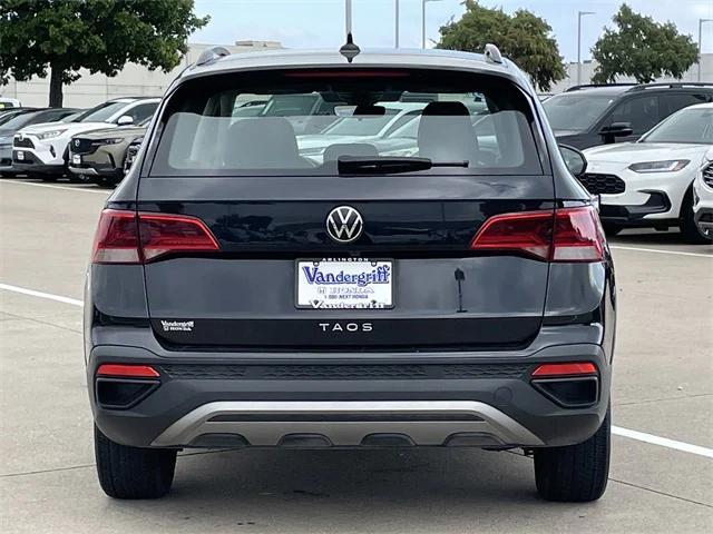used 2024 Volkswagen Taos car, priced at $18,868