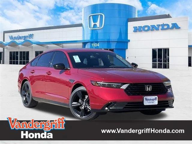 new 2025 Honda Accord Hybrid car, priced at $36,980