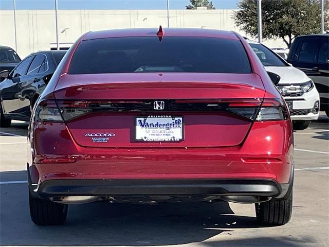 used 2025 Honda Accord car, priced at $28,748