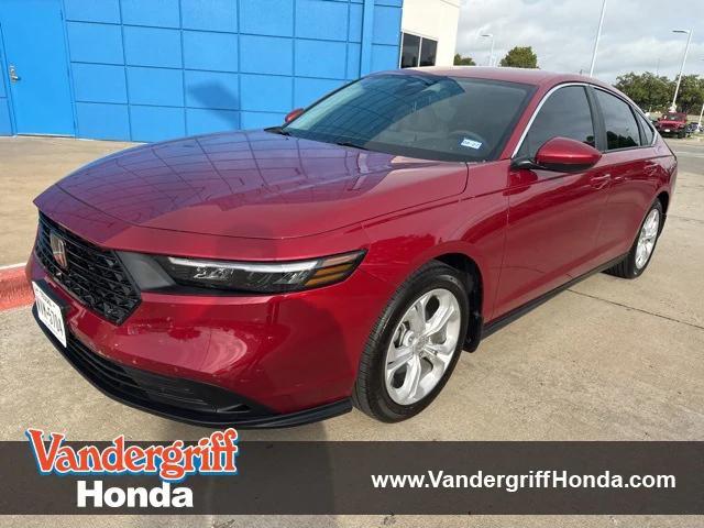 used 2025 Honda Accord car, priced at $28,748