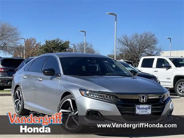 used 2022 Honda Accord car, priced at $27,766