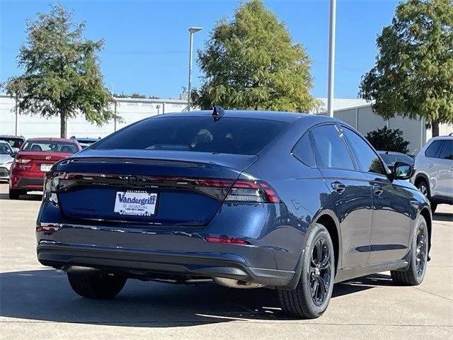 new 2025 Honda Accord car, priced at $30,379